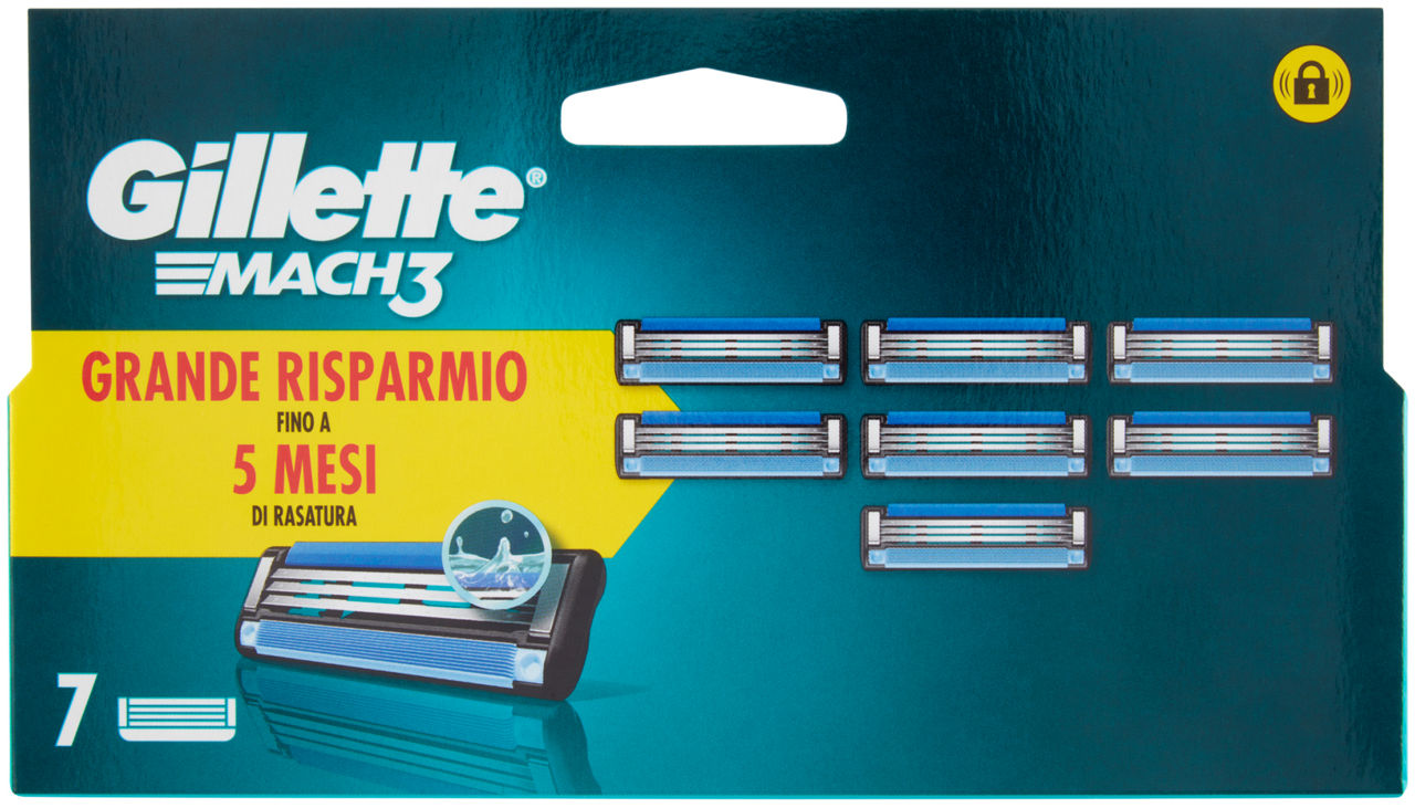 LAME DI RICAMBIO GILLETTE MACH 3 PZ.7 - Immagine 11