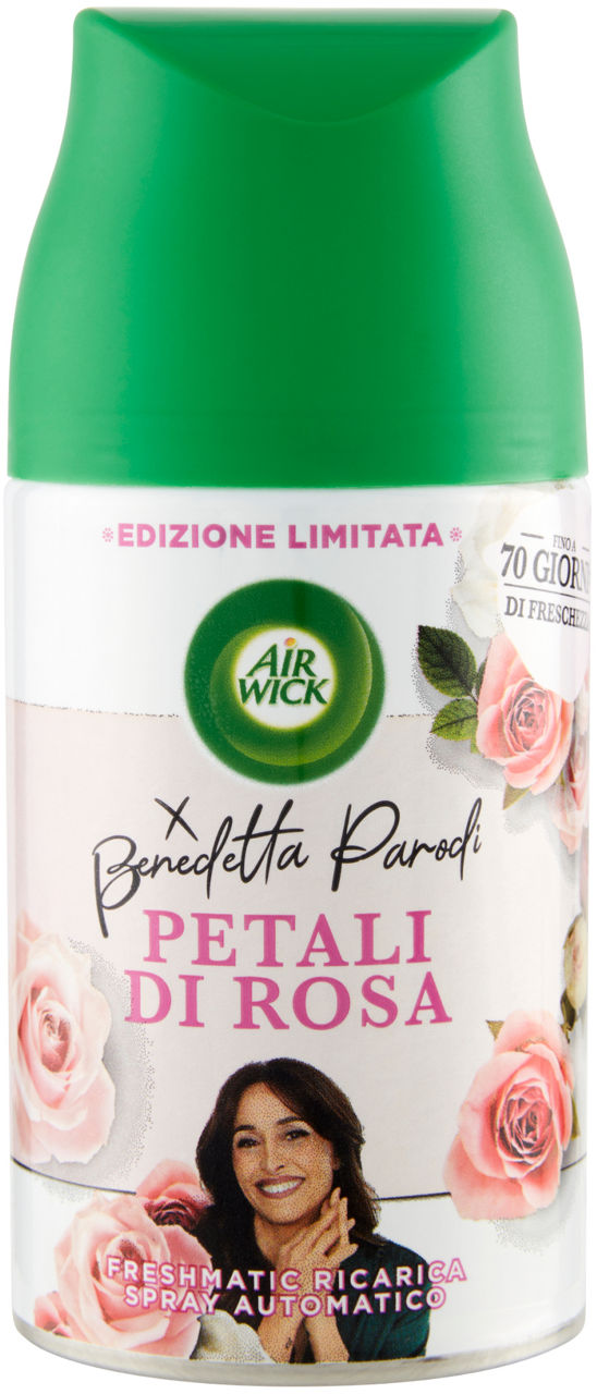 Deodorante ambienti airwick freshmatic ricarica rosa limited edition ml 250