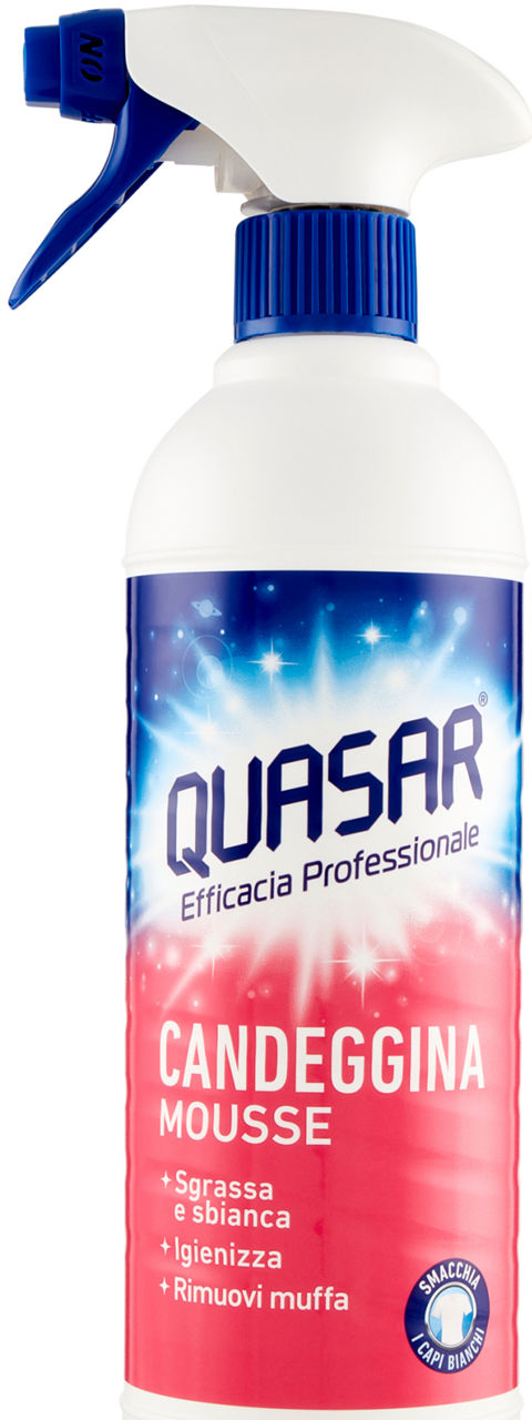 Sgrassatore candeggina quasar  spray ml.580