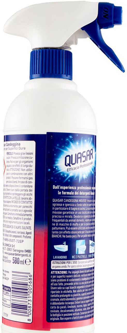 SGRASSATORE CANDEGGINA QUASAR  SPRAY ML.580 - Immagine 21