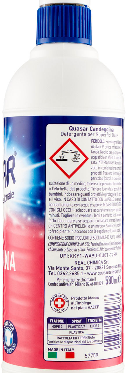 SGRASSATORE CANDEGGINA QUASAR  SPRAY ML.580 - Immagine 31