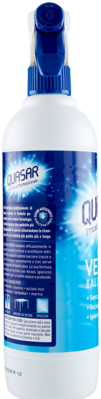 DETERGENTE VETRI QUASAR SPRAY ML.580 - Immagine 11