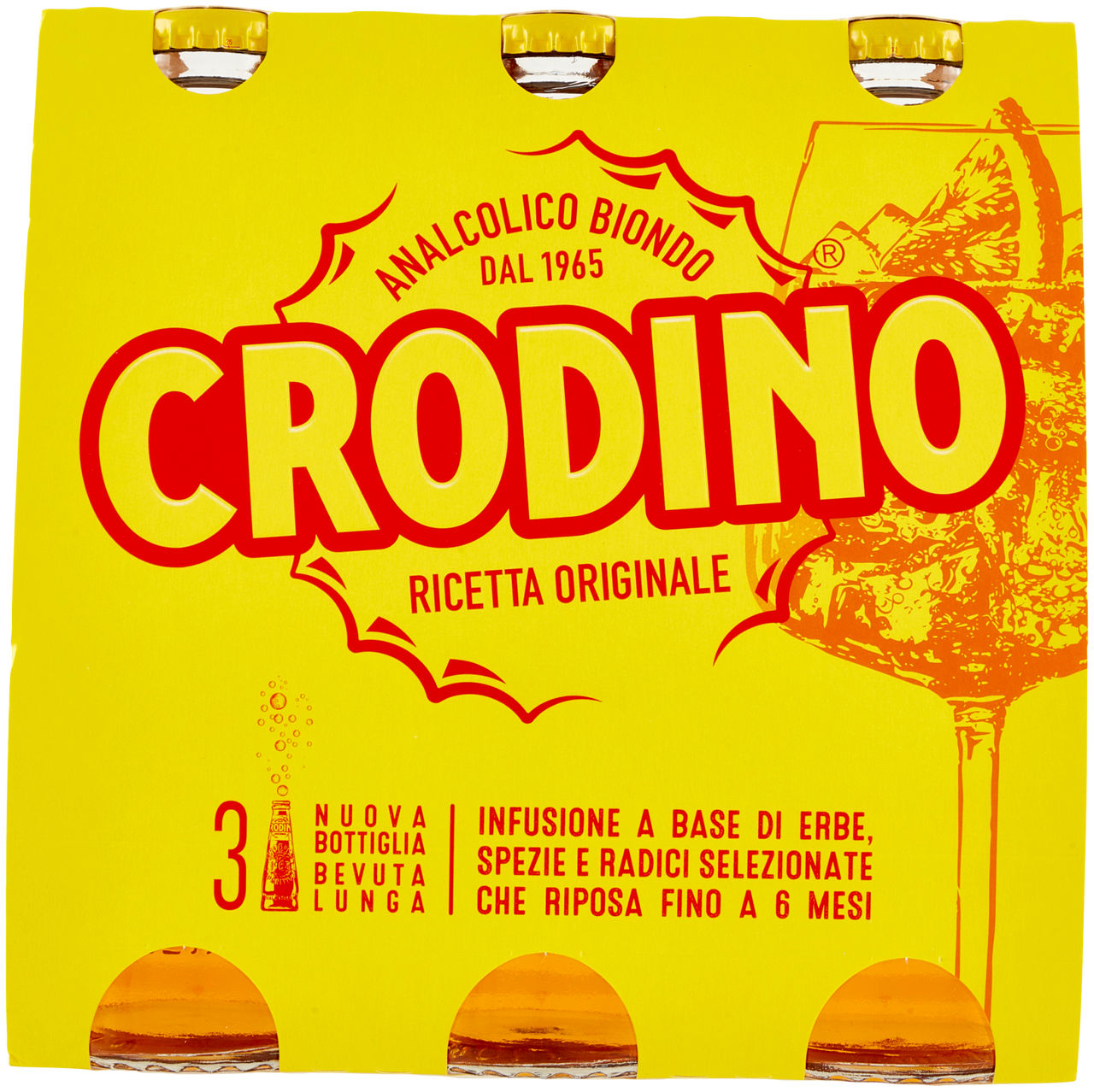 APERITIVO ANALCOLICO CRODINO CLUSTER ML 175 X 3 - Immagine 21