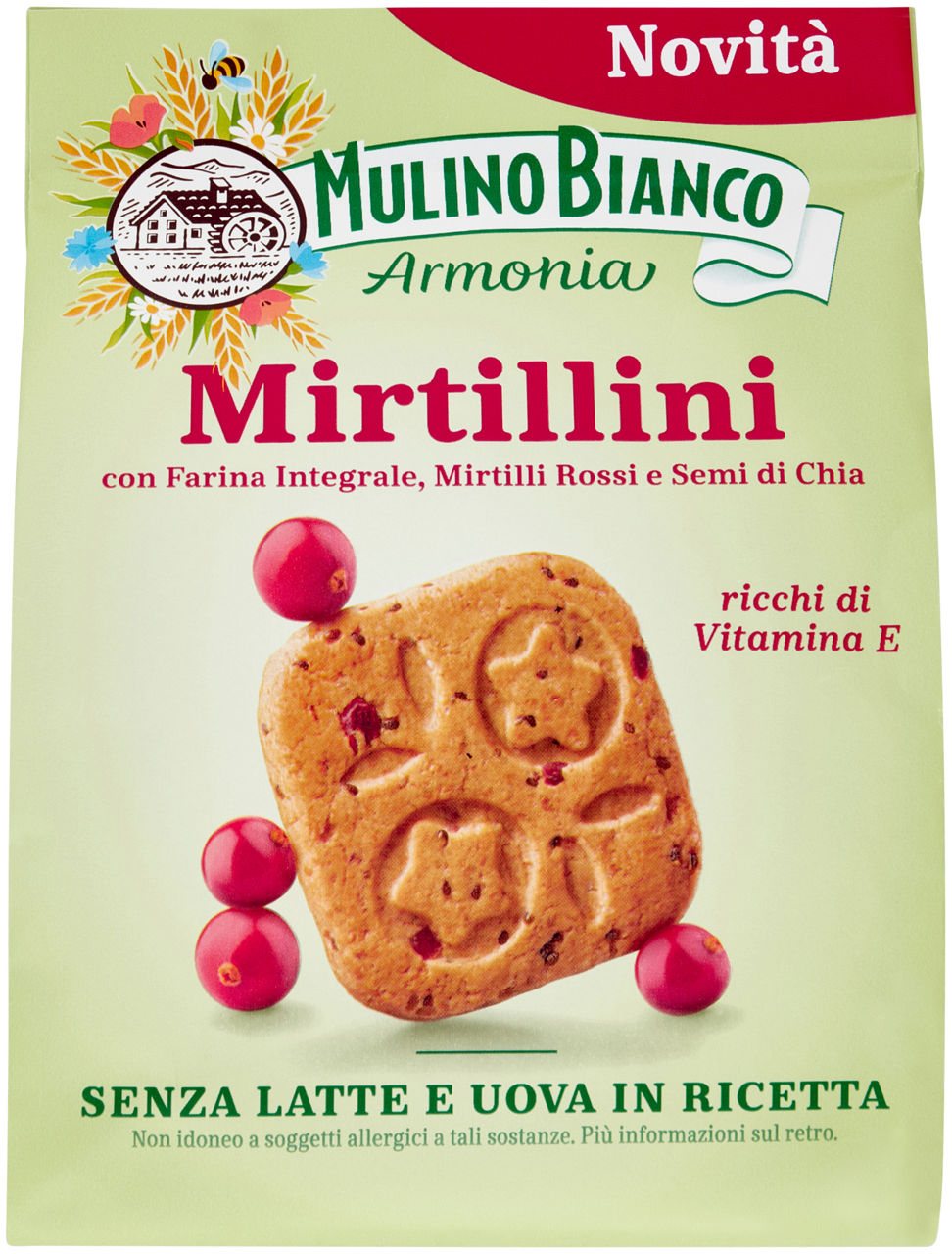 Biscotti mirtillini armonia 270 gr