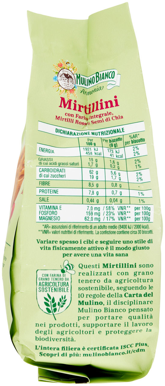 Biscotti mirtillini armonia 270 gr - Immagine 11