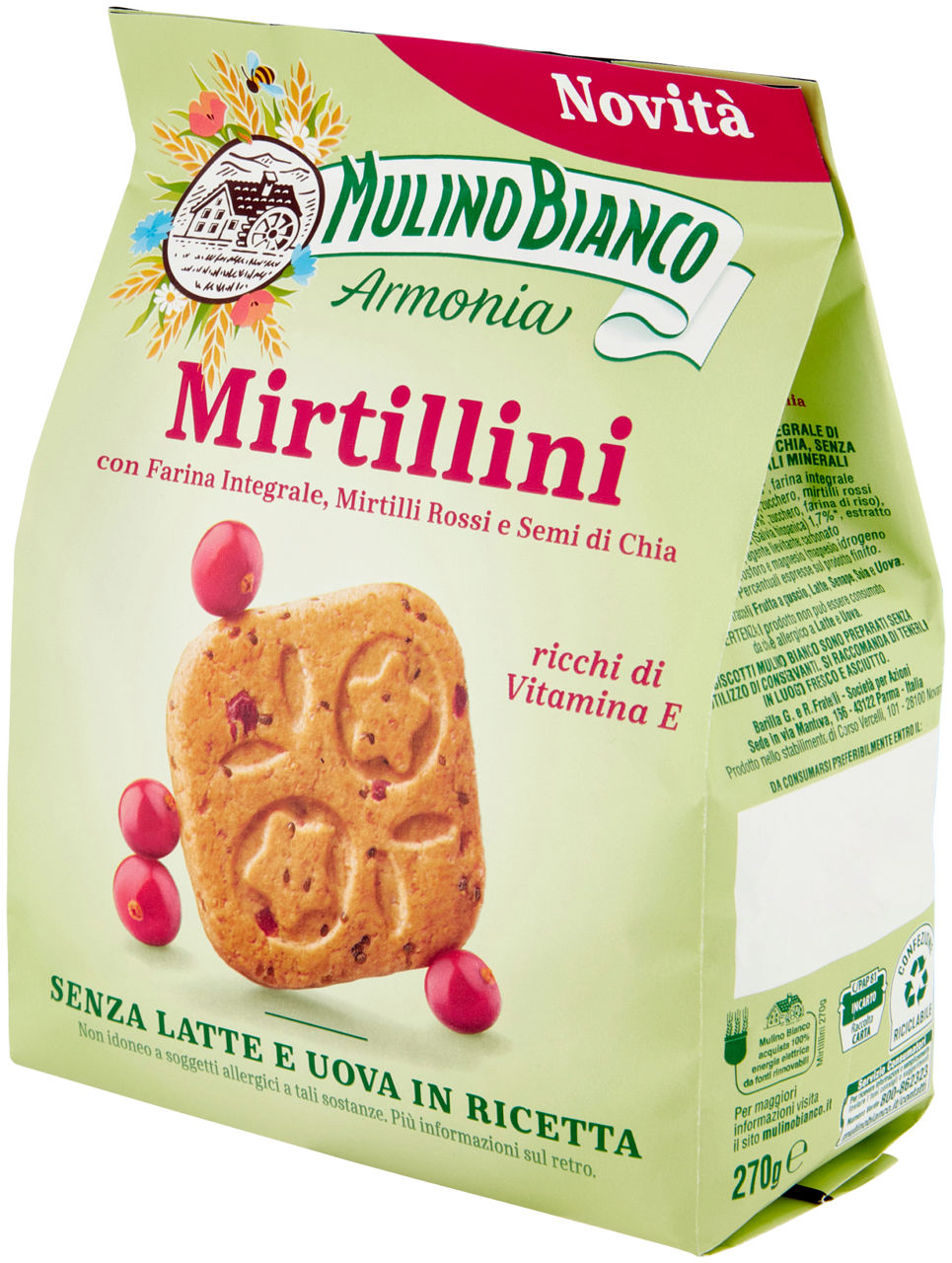 Biscotti mirtillini armonia 270 gr - Immagine 61