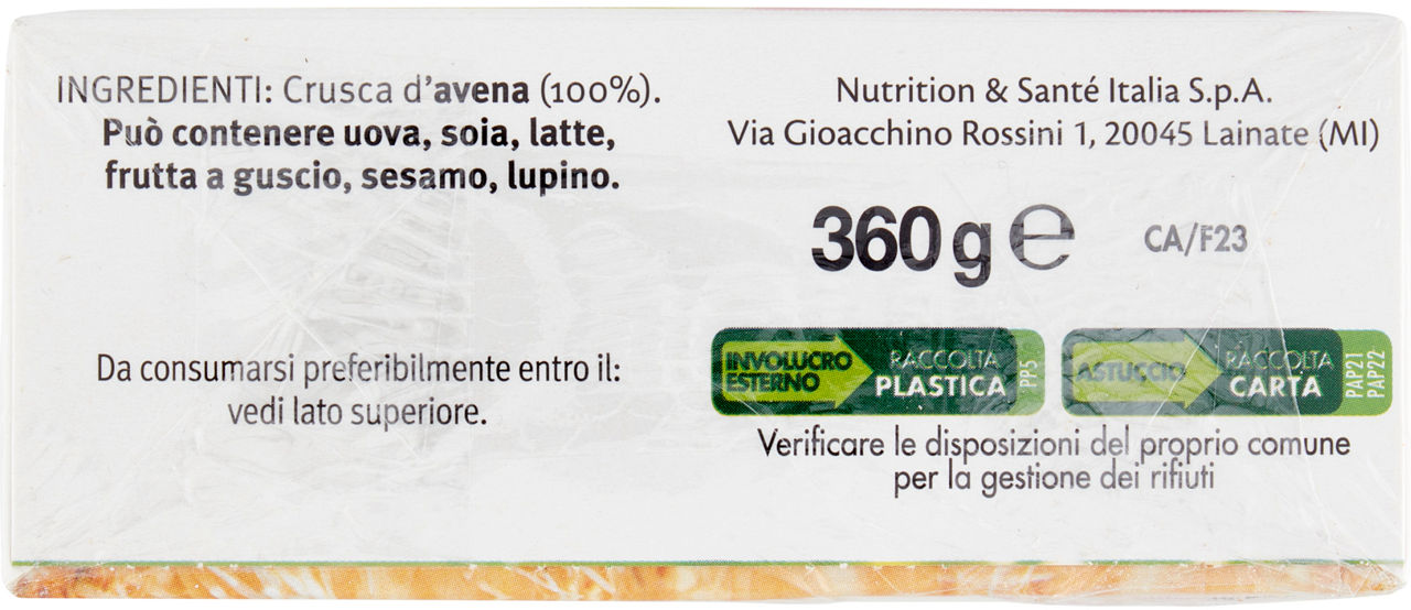 CRUSCA D'AVENA CEREAL SCATOLA G 360 - 5