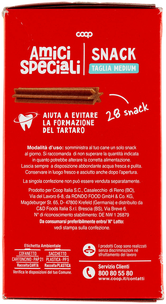 MULTIBOX AMICI SPECIALI SNACK DENTAL TG.MEDIUM COOP G720 - Immagine 11