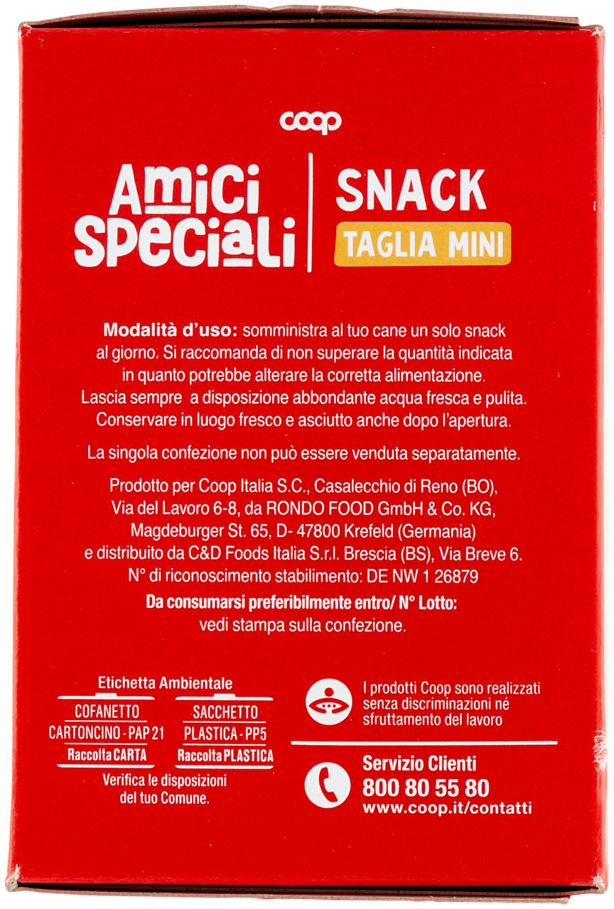 MULTIBOX AMICI SPECIALI SNACK DENTAL TG.MINI COOP G440 - Immagine 11