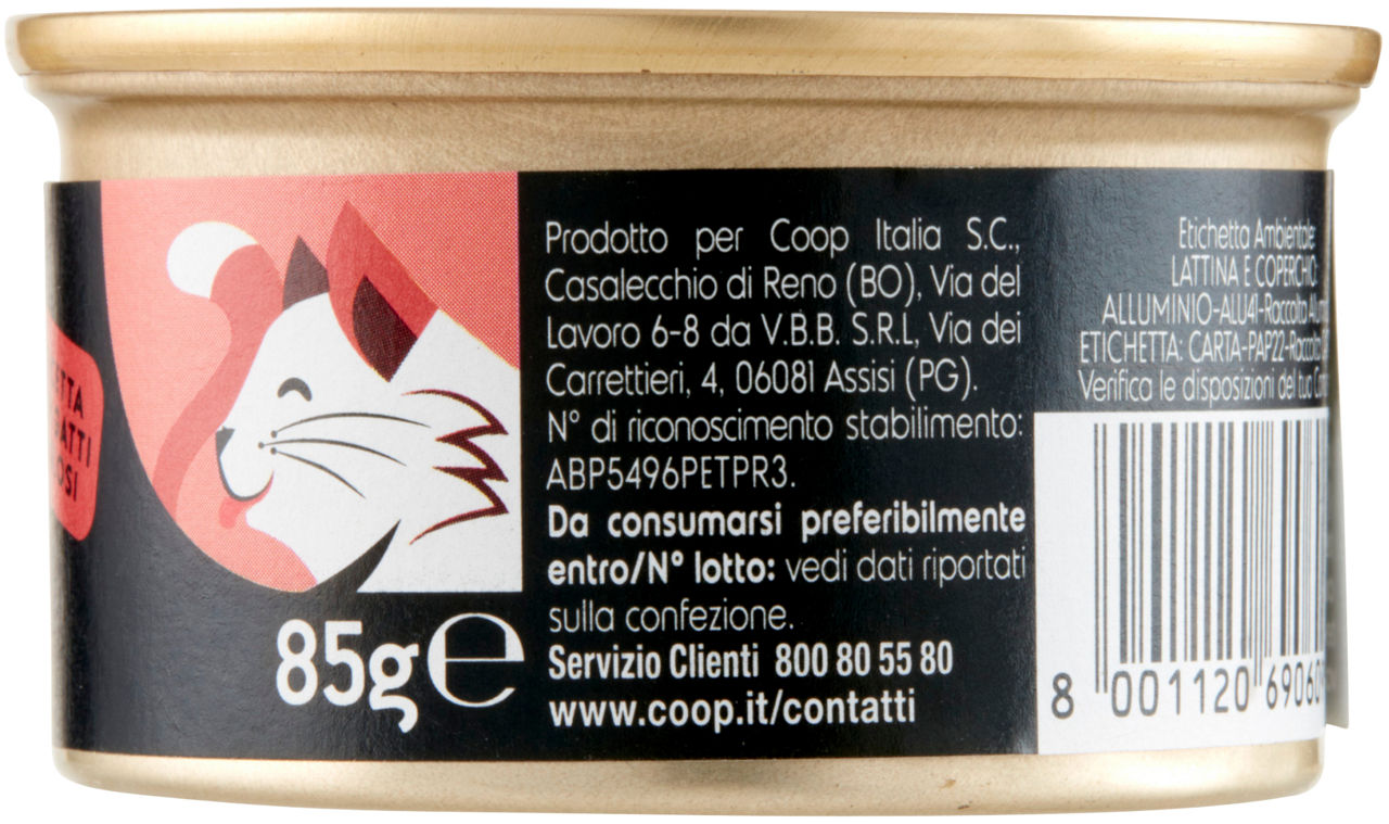 UMIDO GATTO MOUSSE GATTO SALMONE PLAT DU JOUR COOP G85 - Immagine 31