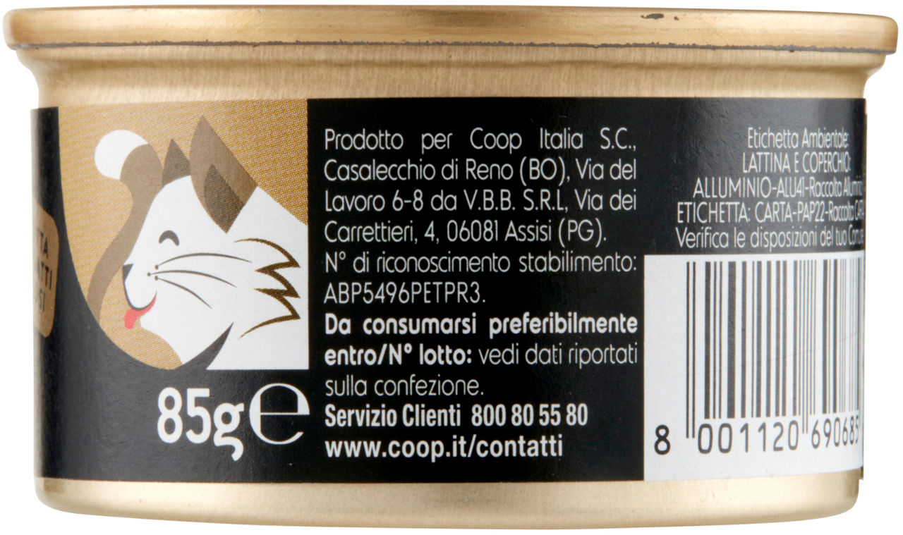 UMIDO GATTO MOUSSE PER GATTINI TROTA COOP PLAT DU JOUR G 85 - Immagine 31