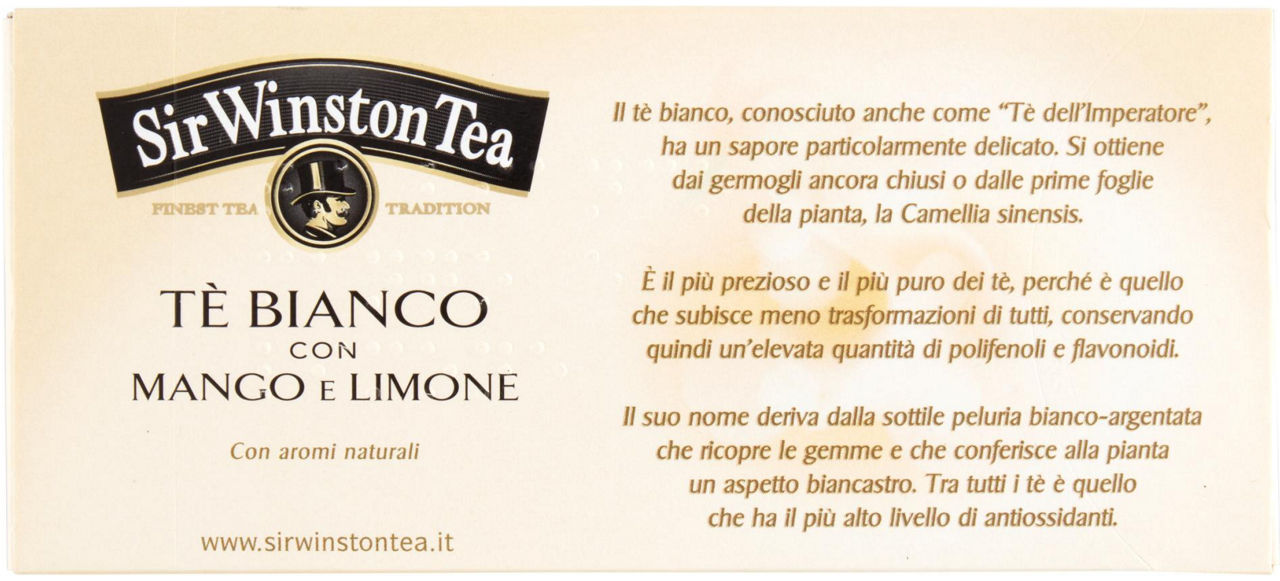 TE' BIANCO MANGO LIMONE SIR WINSTON TEA 20F RFA G 25 - Immagine 81