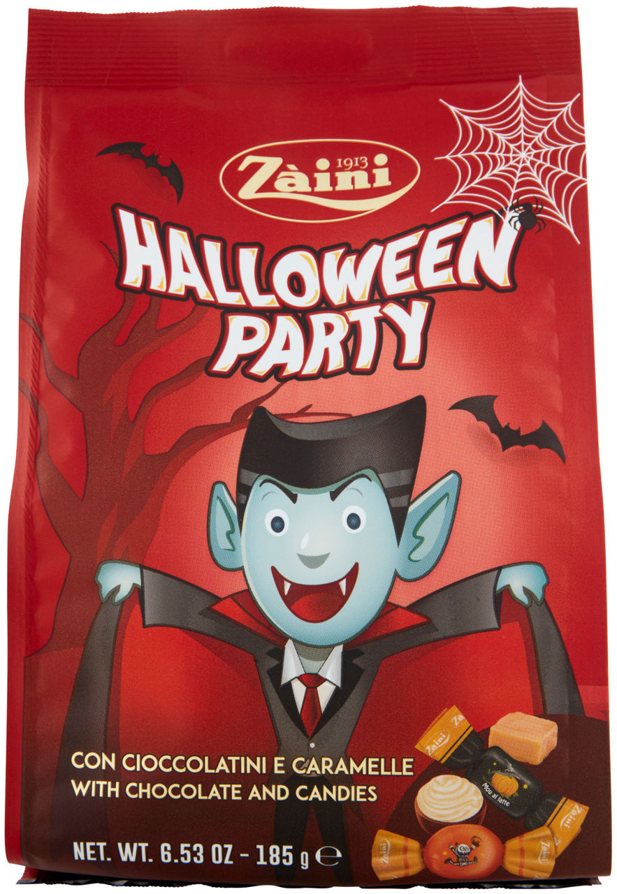 Cioccolatini e caramelle Halloween party dracula 185 gr - Immagine 01