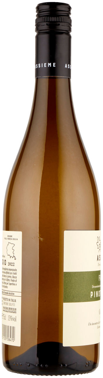 Vino bianco pinot grigio friuli doc 750 ml - Immagine 11