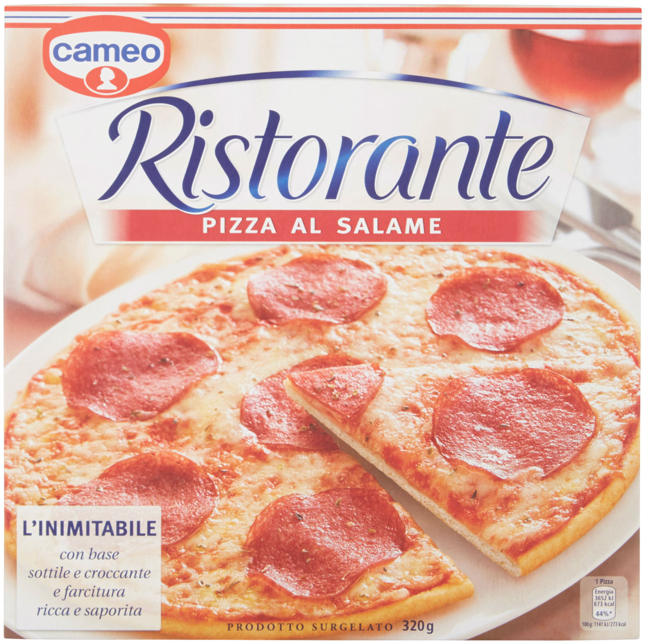 PIZZA CAMEO RISTORANTE SALAME SCATOLA G 320 - 0