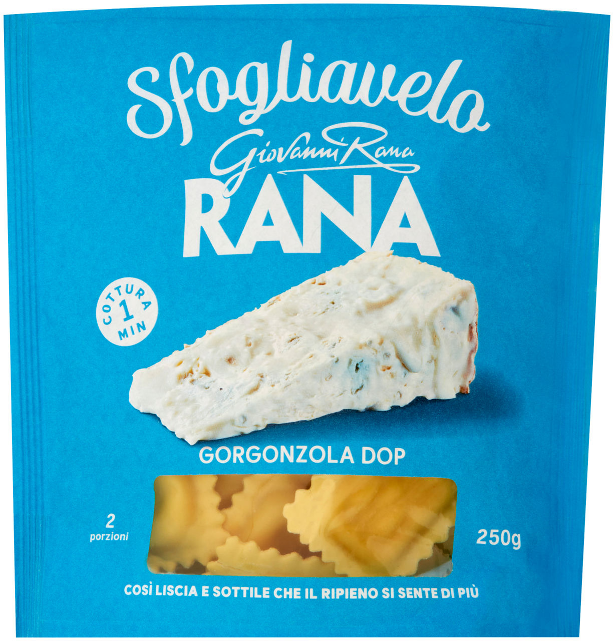 Ravioli freschi ripieni di Gorgonzola DOP 250 gr - Immagine 01