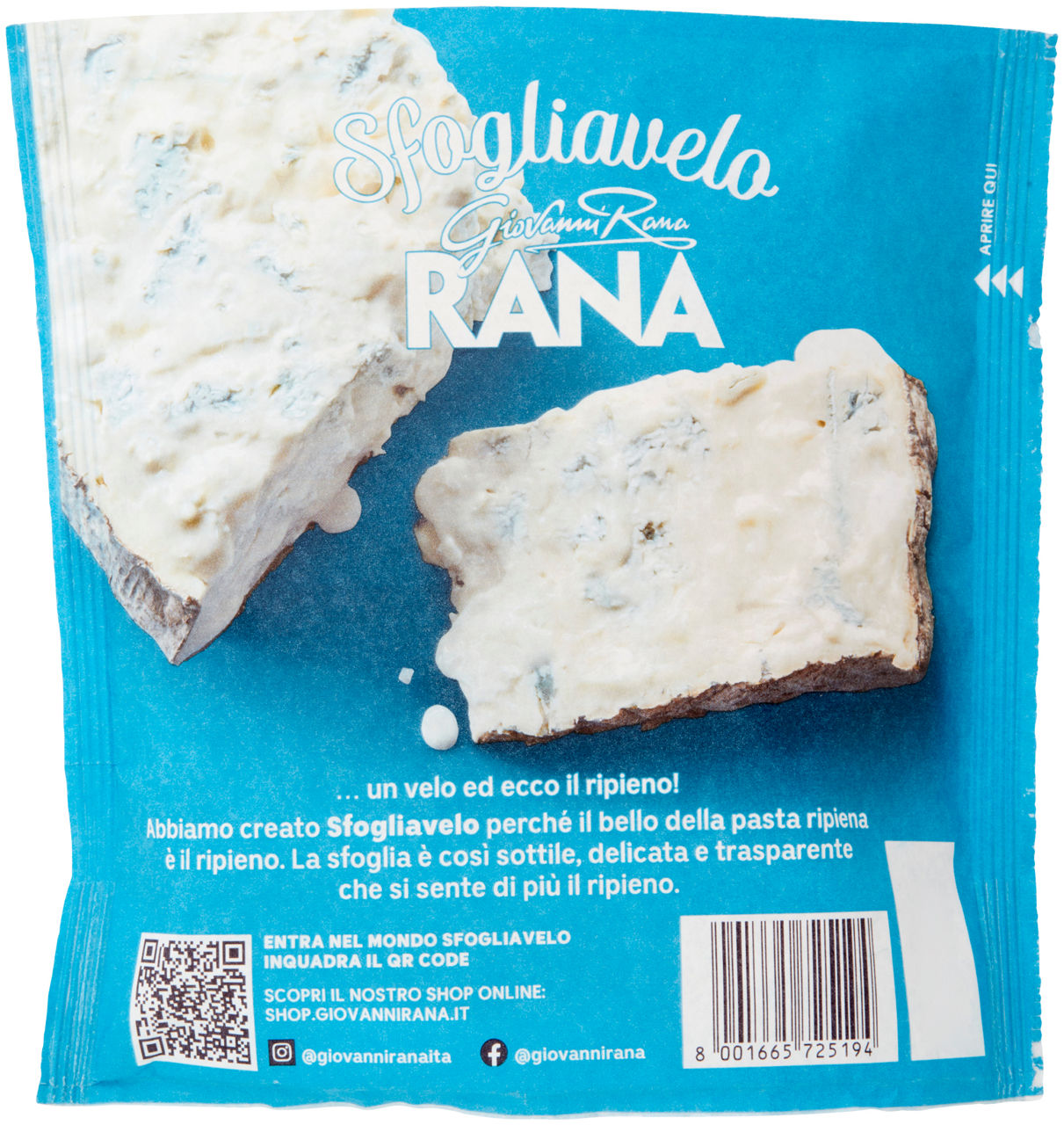 Ravioli freschi ripieni di Gorgonzola DOP 250 gr - Immagine 21