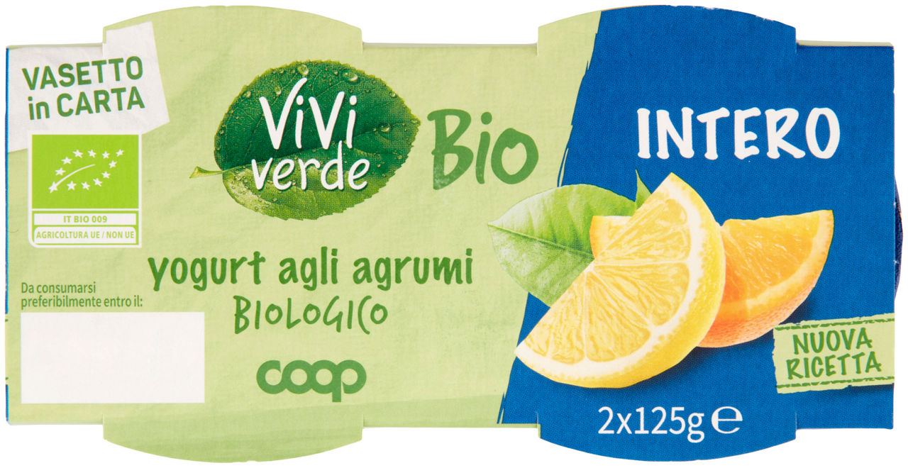 Yogurt intero agli agrumi bio 2 pz da 125 gr - Immagine 41