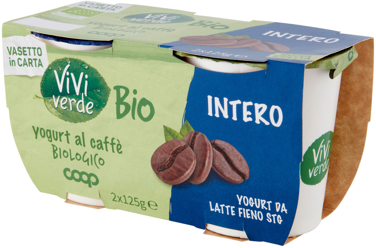 Yogurt intero al caffè bio 2 pz da 125 gr - Immagine 61