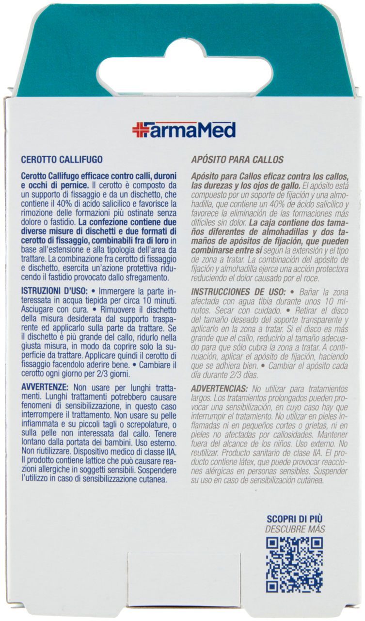 CEROTTI CALLIFUGHI 2FORMATI FARMAMED PZ.9 - Immagine 21