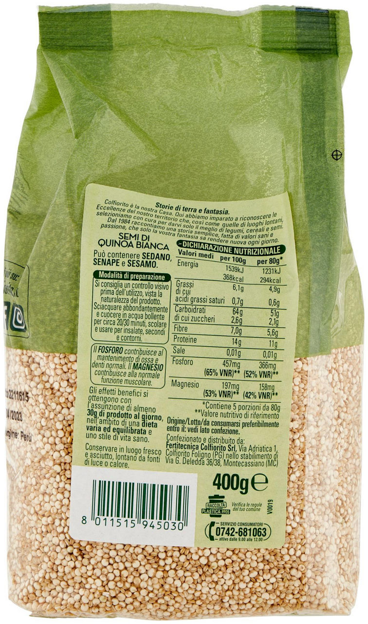 Semi di quinoa 400 gr - Immagine 21