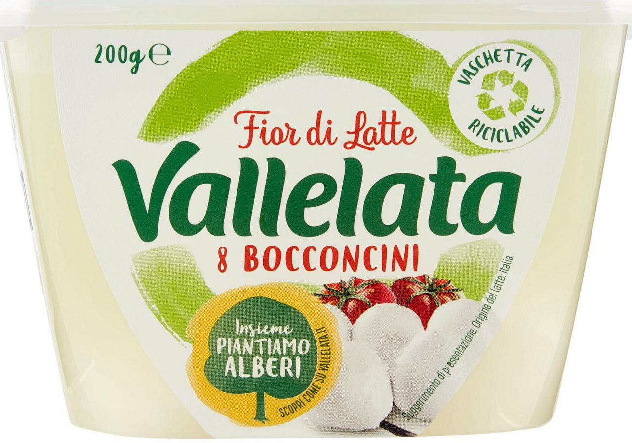 Mozzarella vallelata bocconcini galbani vaschetta 485 g sgocc. 8x25 g