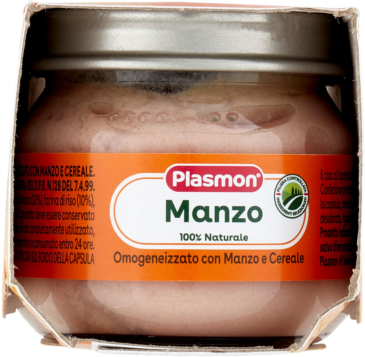 Omogeneizzato Manzo con Manzo e Cereale 2 x 80 g - 1