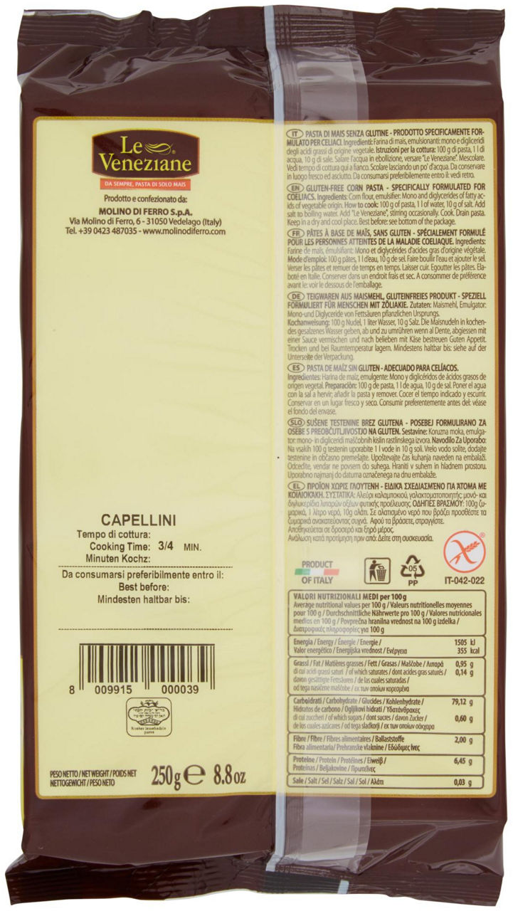 Capellini 250 g - 2