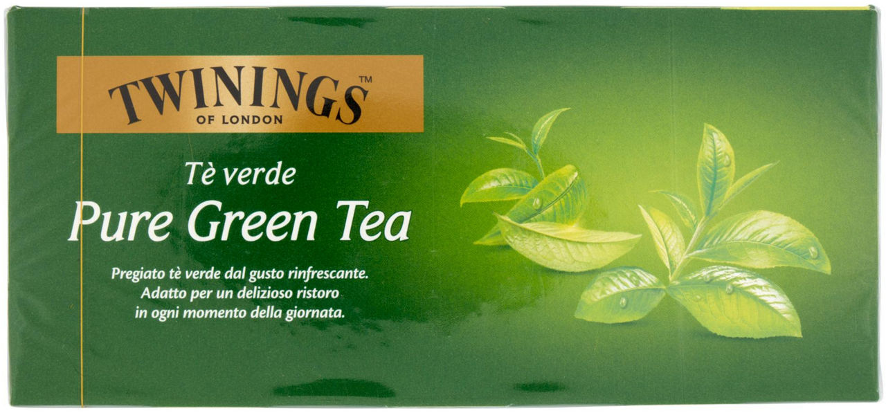 TEA TWININGS PURE  GREEN SCATOLA 25 FILTRI GR.50 - 4