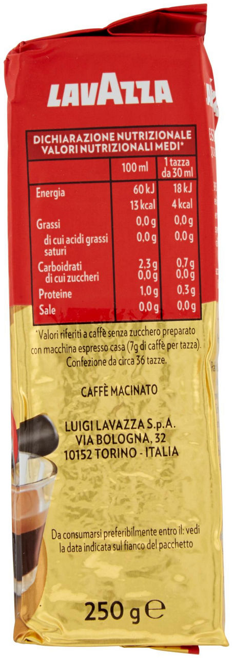 CAFFE'LAVAZZA ORO ESPRESSO MACINATO PACCH.GR.250 - 3