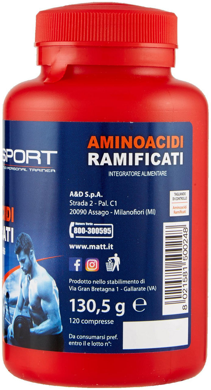 AMINOACIDI RAMIFICATI MATT BARATTOLO GR.130,5 - 3