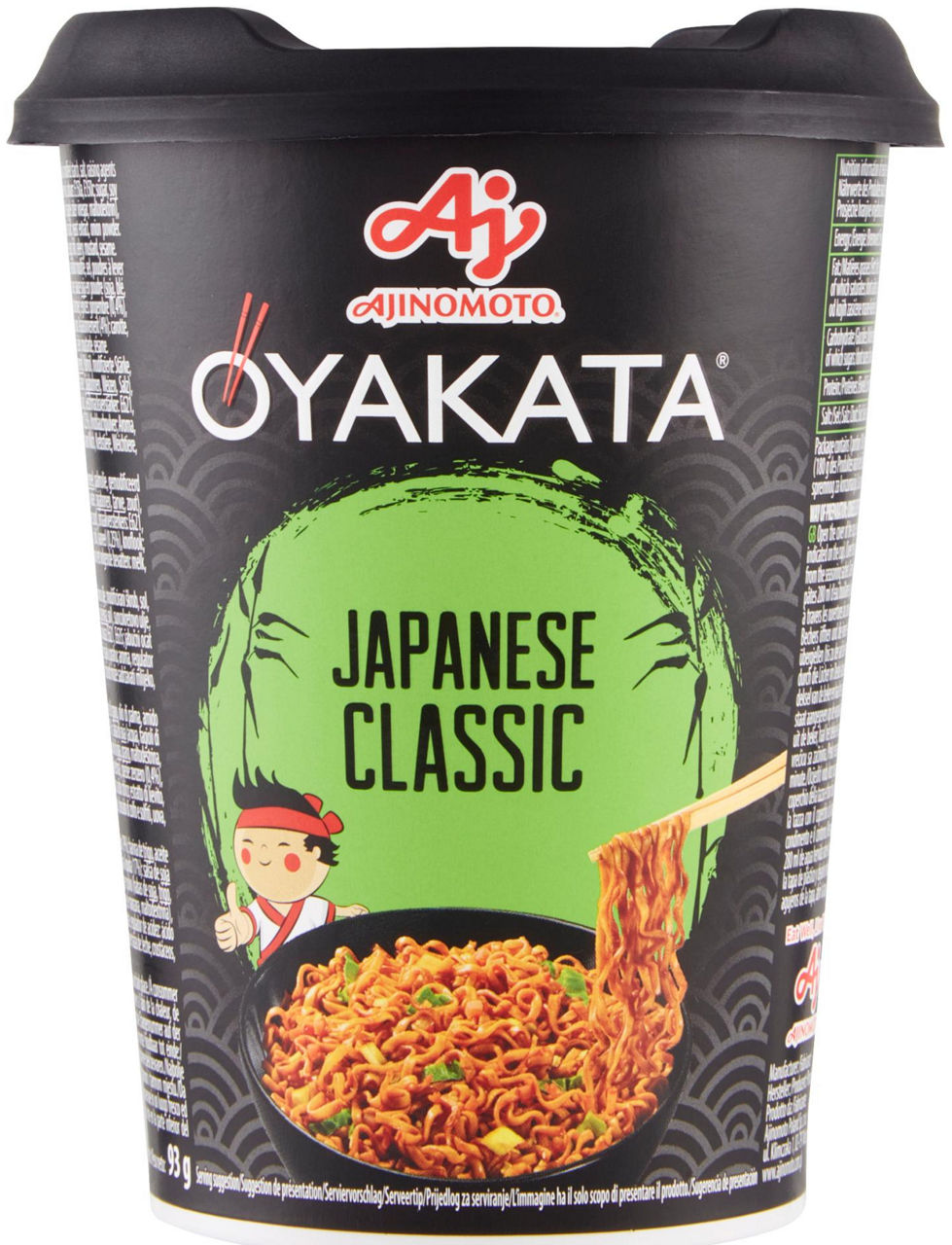 Soba cup noodles classic oyakata g 93