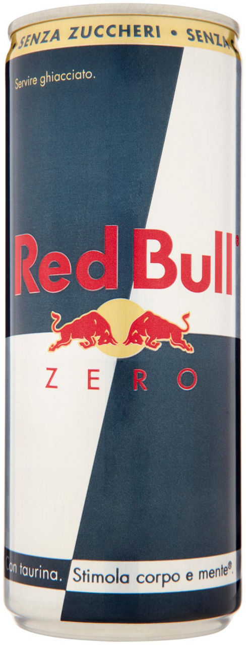 Energy drink red bull zero lattina ml 250