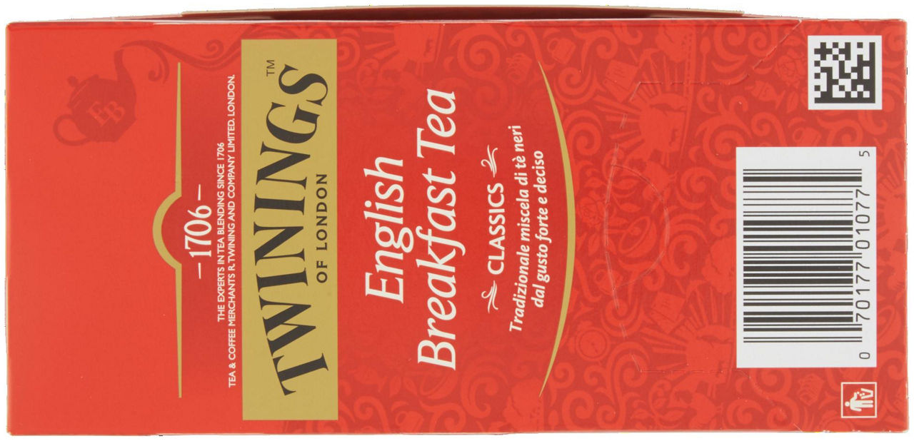 TEA TWININGS ENGLISH BREAKFAST SC. 25 FILTRI GR.50 - 5