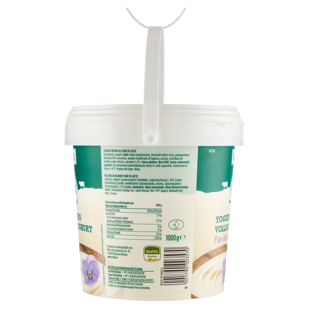 Yogurt intero fior di latte 1 kg - Immagine 31