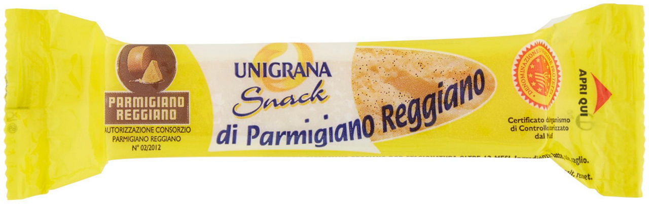 Parmigiano reggiano dop snack oltre 12mesi unigrana atm 50 g