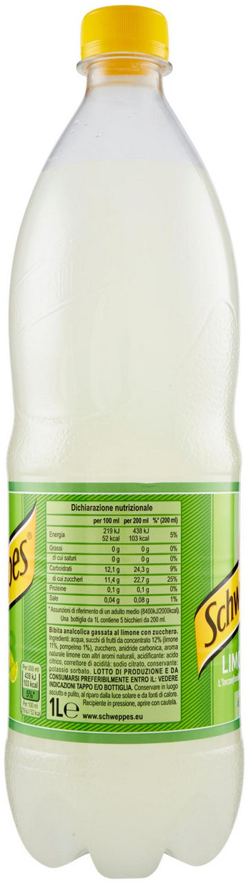 Schweppes Limone 1 L PET - 1