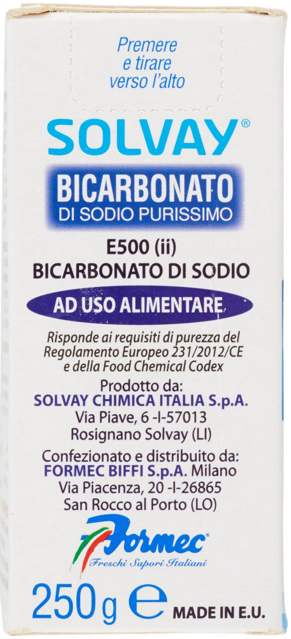 BICARBONATO SOLVAY SCATOLA GR. 250 - 1