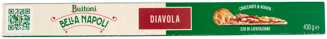 PIZZA DIAVOLA BELLA NAPOLI BUITONI SCATOLA G 430 - 11