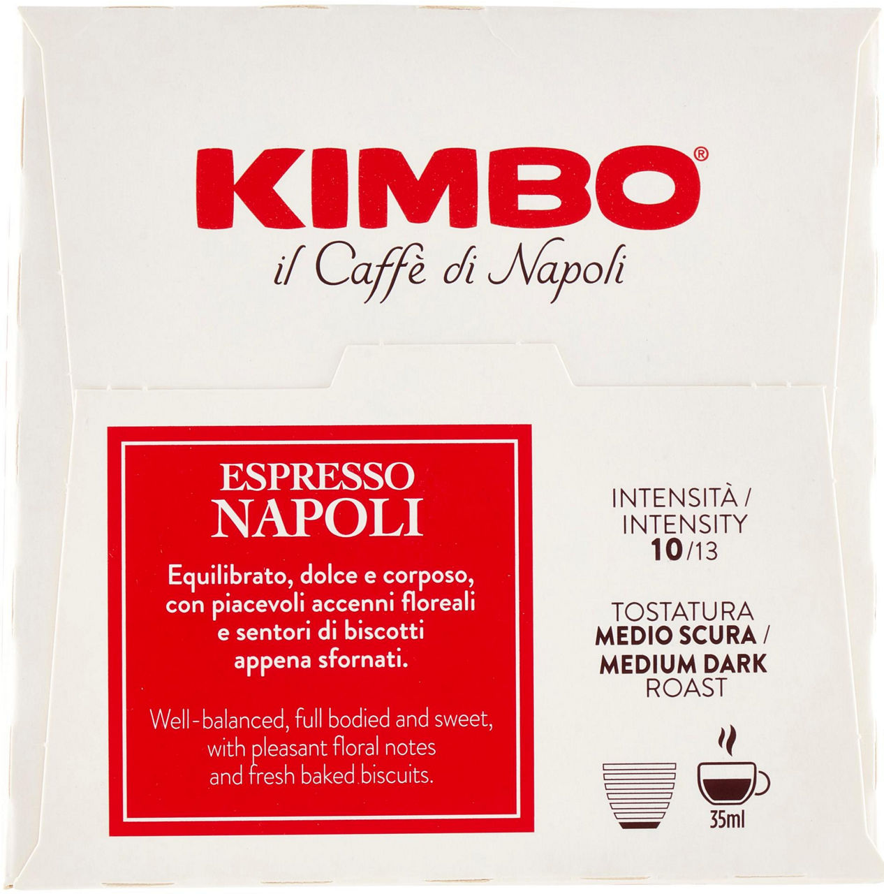 CAPSULE COMPATIBILI DOLCE GUSTO CAFFE' KIMBO NAPOLI PZ 16 X G 112 - 4