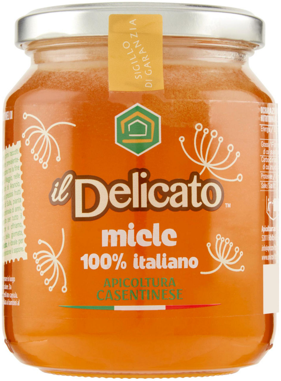 Miele 100% italia convenzionale apicoltura casentinese barattolo g 500