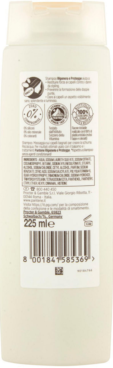 Shampoo Pro-V Rigenera e Protegge 225 ml - 2
