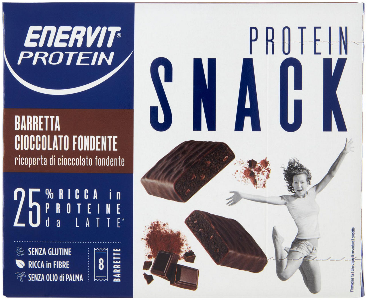 Snack fondente enervit protein g27x8