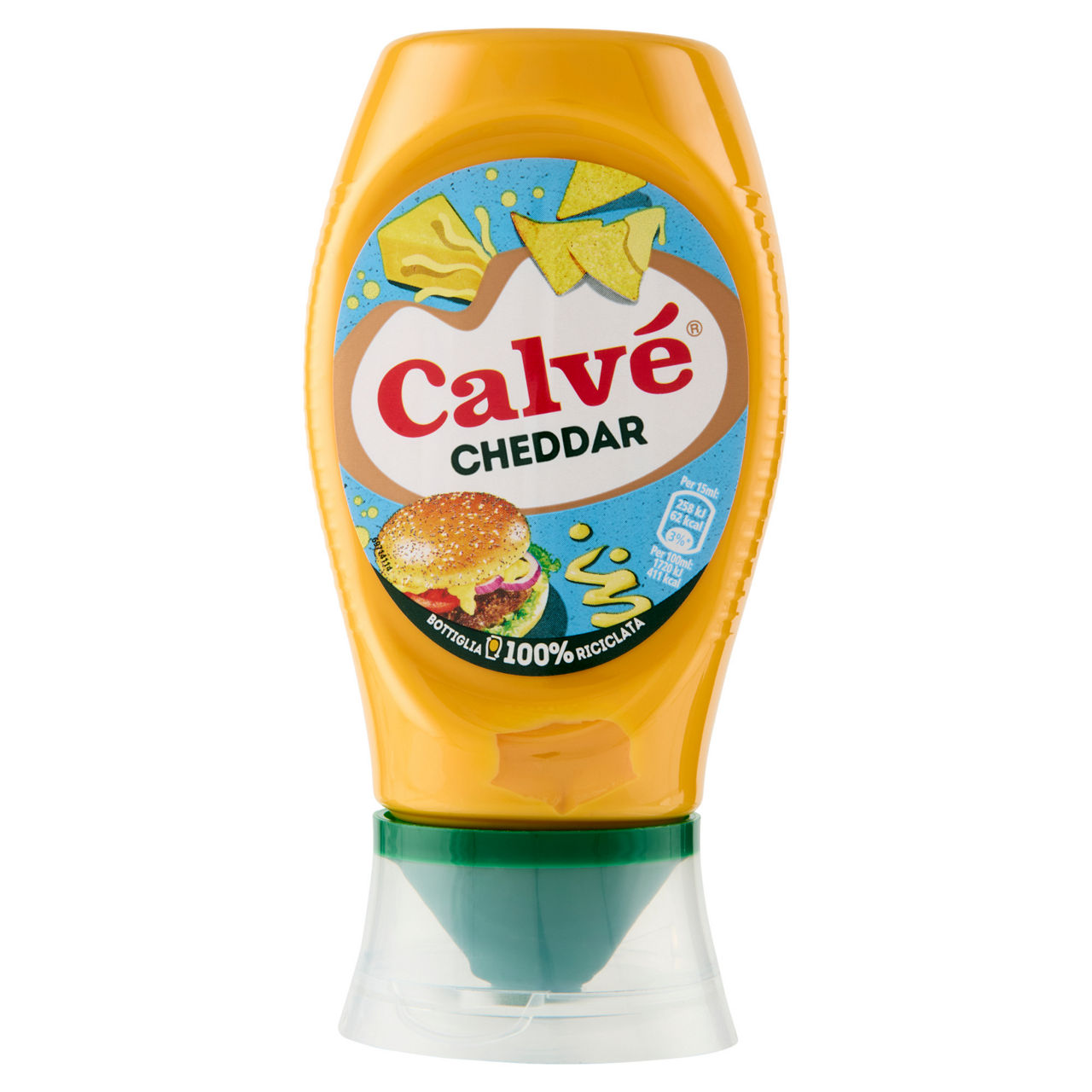 SALSA CHEDDAR TOP DOWN CALVÈ ML 250 G 240 - 0