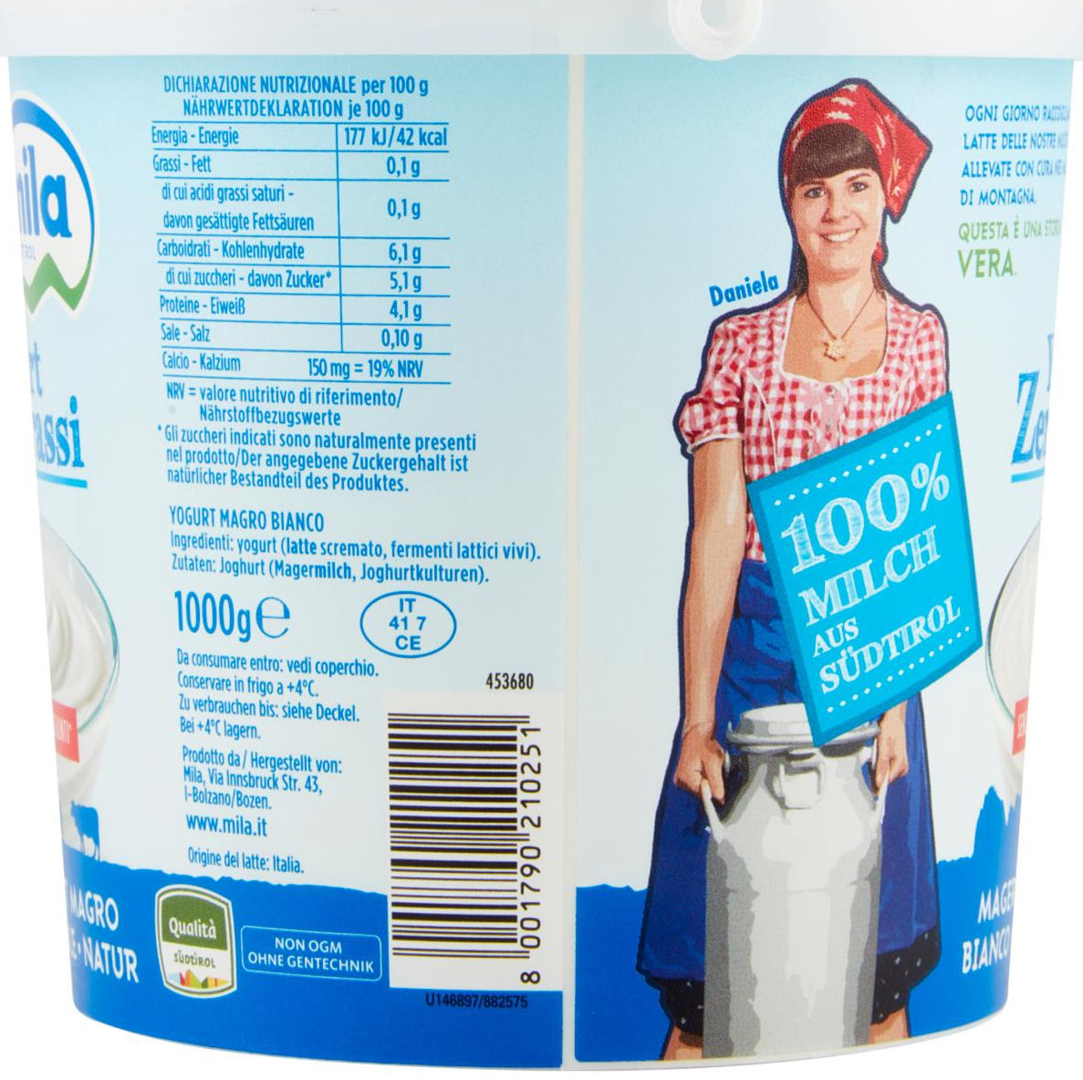 Yogurt bianco zero grassi 1 kg - Immagine 11