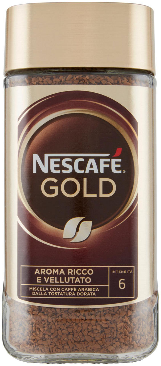 Nescafe' gold gran aroma vaso vetro gr.200