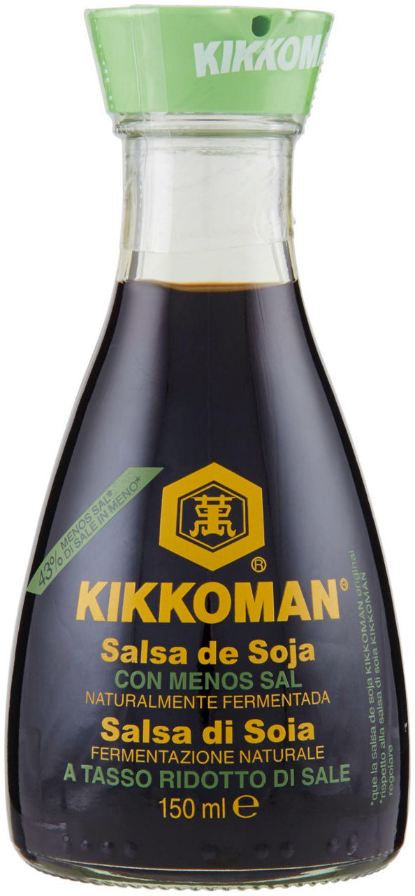 Salsa kikkoman -43% sale  bottiglia ml 150