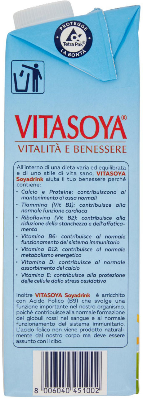 BEVANDA DI SOIA VITASOYA VALSOIA EDGE 1L - 3