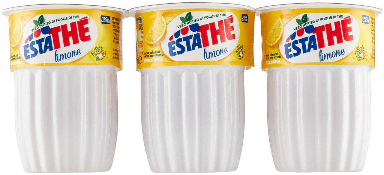 The freddo estathe' limone bicchiere ml.200x3
