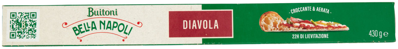 PIZZA DIAVOLA BELLA NAPOLI BUITONI SCATOLA G 430 - 10